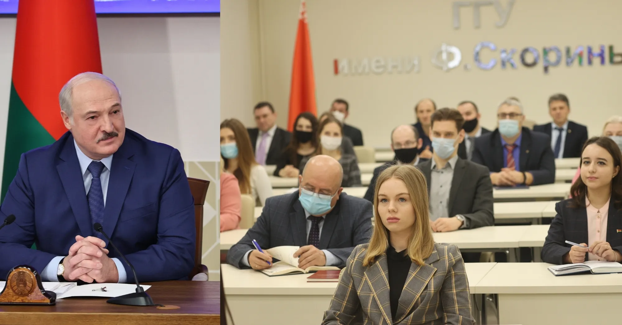 Александр Лукашенко – студентам: о митингах, судьбе БРСМ и секретах воспитания